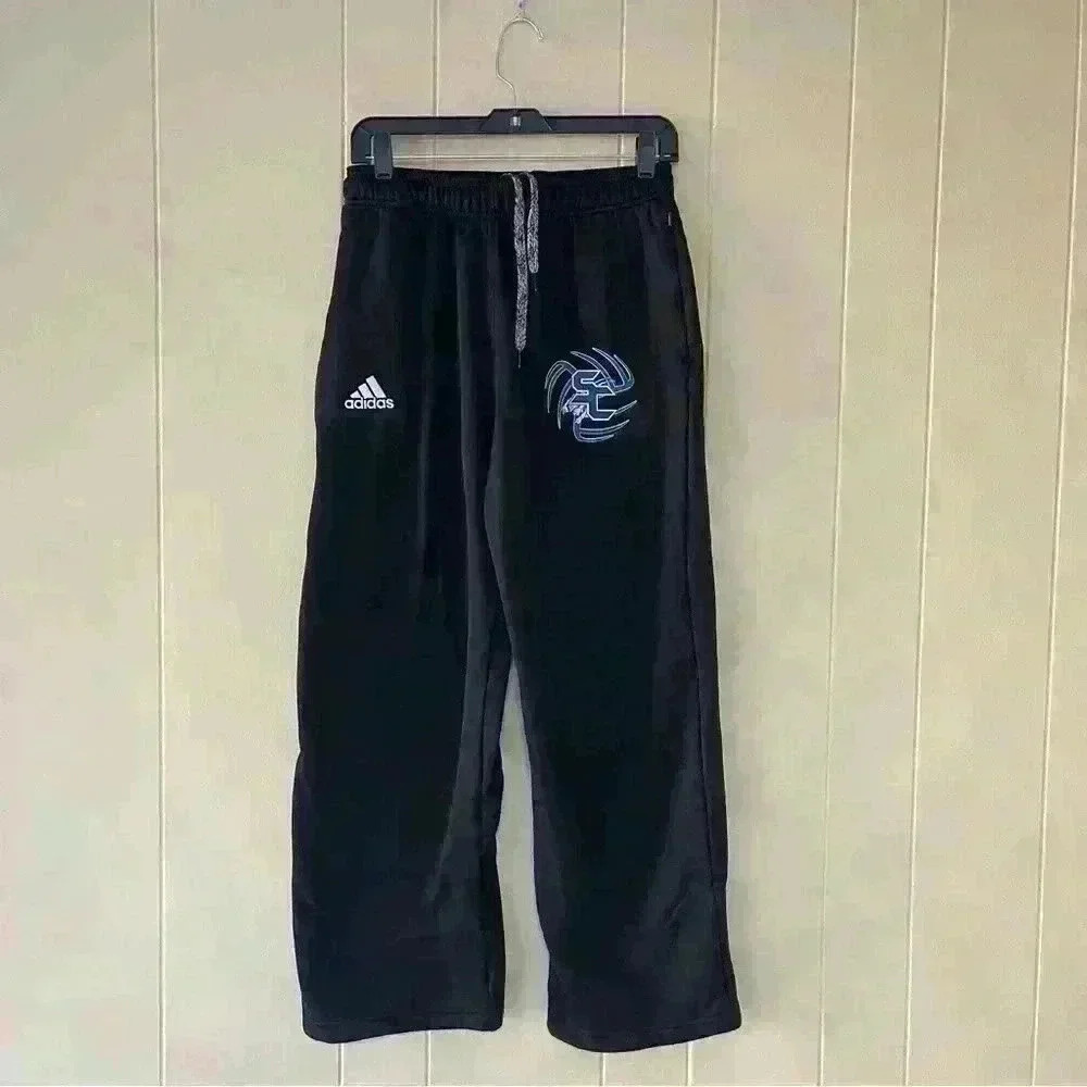 Adidas  Womens Small  black fleece sweatpants Spencer County Bears Climawarm